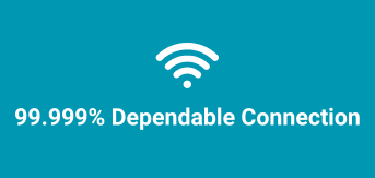99.999% Dependable Connection