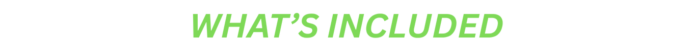 MT - What's Included